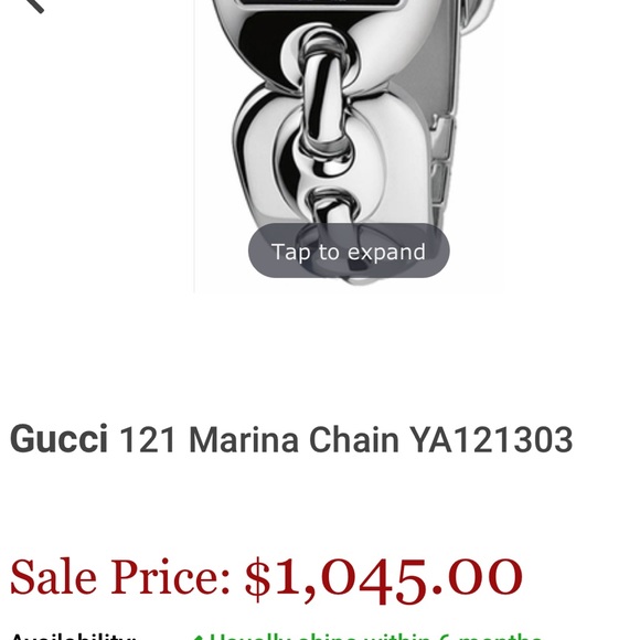 Gucci Bangle Chain Watch - Picture 12 of 12